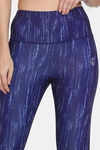Zelocity Quick Dry Gym Leggings - Twilight Blue — thumbnail 6